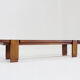 Vintage mid-century bench 1960s Italy