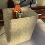 Scandinavian teak and perspex 60's luster