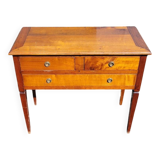 Commode console en merisier 3 tiroirs