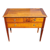 Commode console en merisier 3 tiroirs