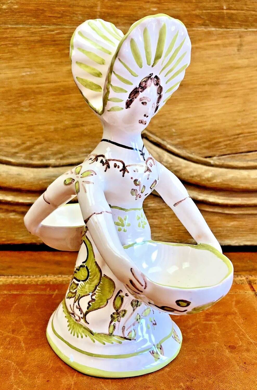 Antique Martes Tolosane salt and pepper shaker