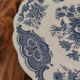Dessert plate Ridgway Windsor blue flowers