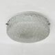 German vintage textured Murano glass flush mount, 1960s