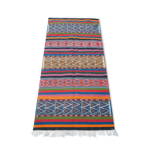 Tapis kilim multicolore - pure laine