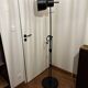 Lampadaire style industriel noir