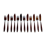 Vintage fish cutlery service for 6 people - WMF - stainless steel - Made in Germany