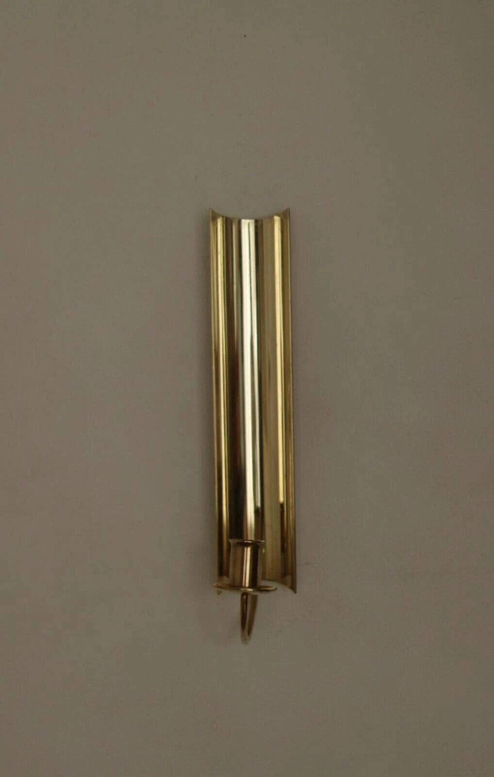 Vintage Swedish Skultuna Brass Sconce