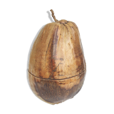 Vintage coconut ice bucket