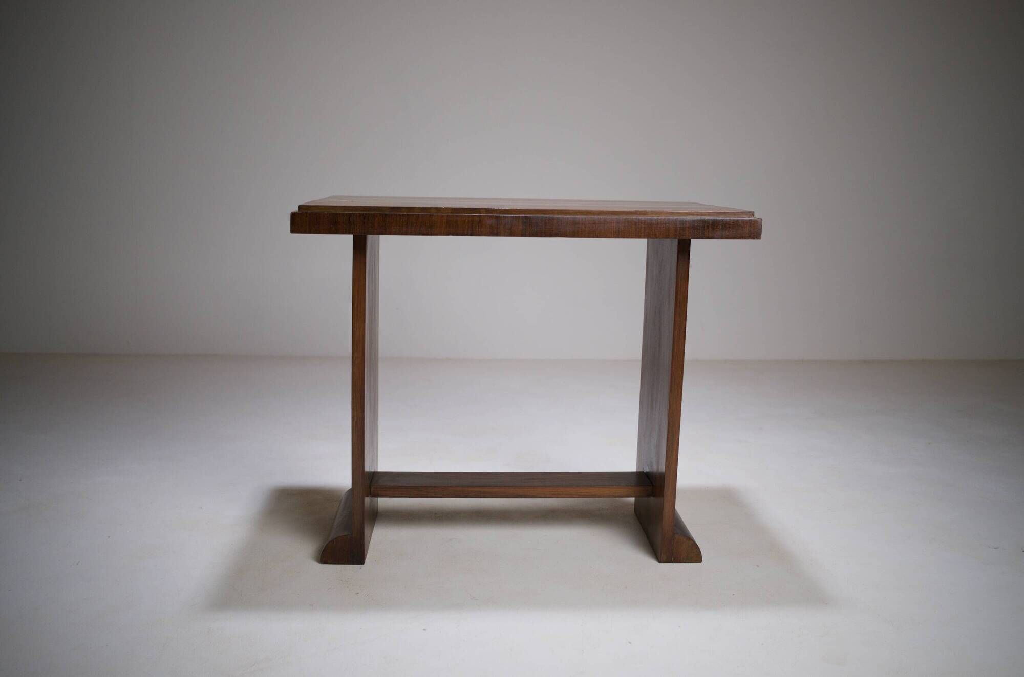 Art Deco side table in rosewood, circa 1930.