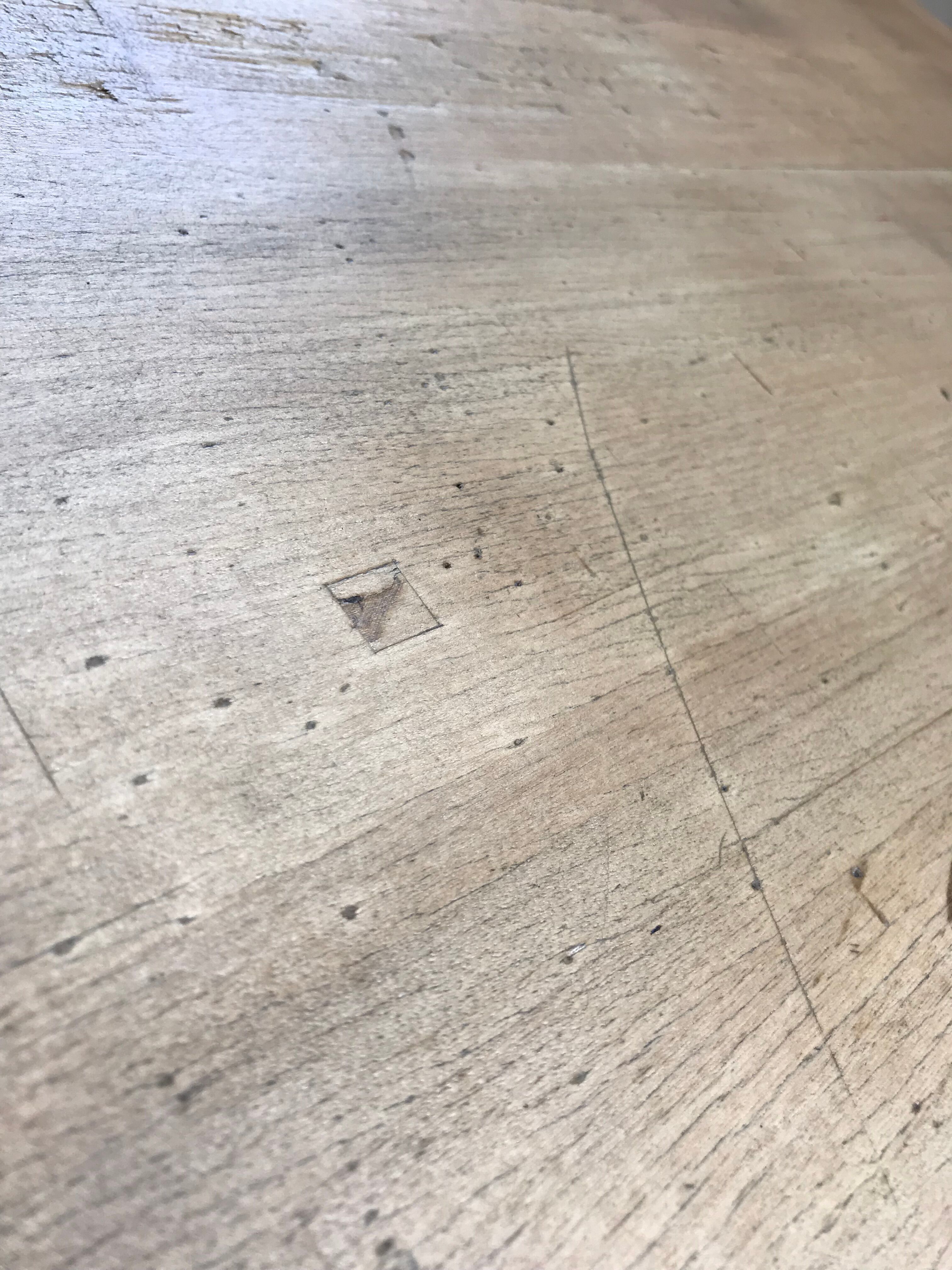 Architect wooden table