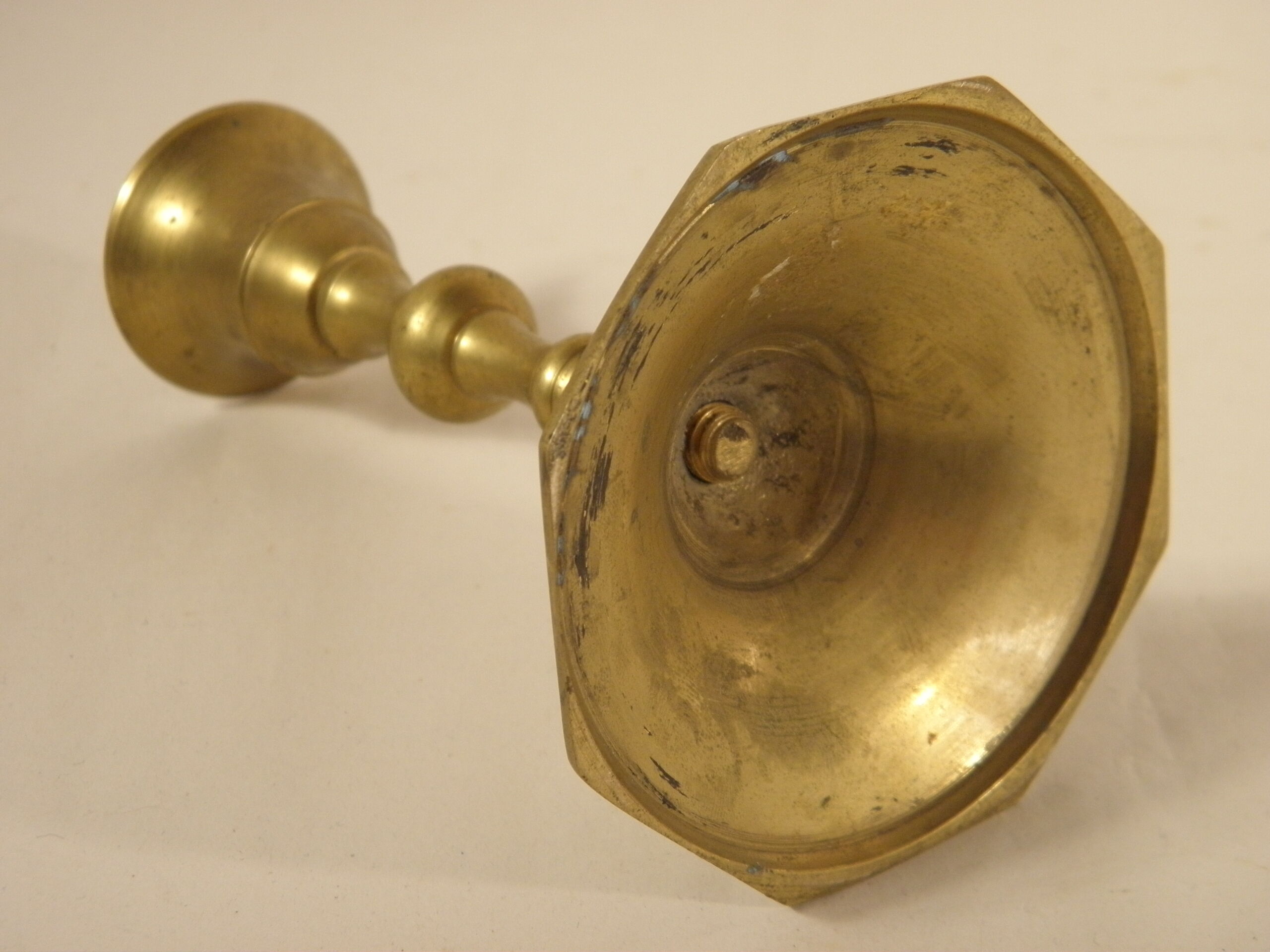 Brass candle holder 12 cm