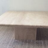 Travertine coffee table from the 70s