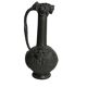 Art Nouveau, a single flower vase jug in pewter signed Petiz around 1900.