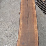 Bench rustic wood farm