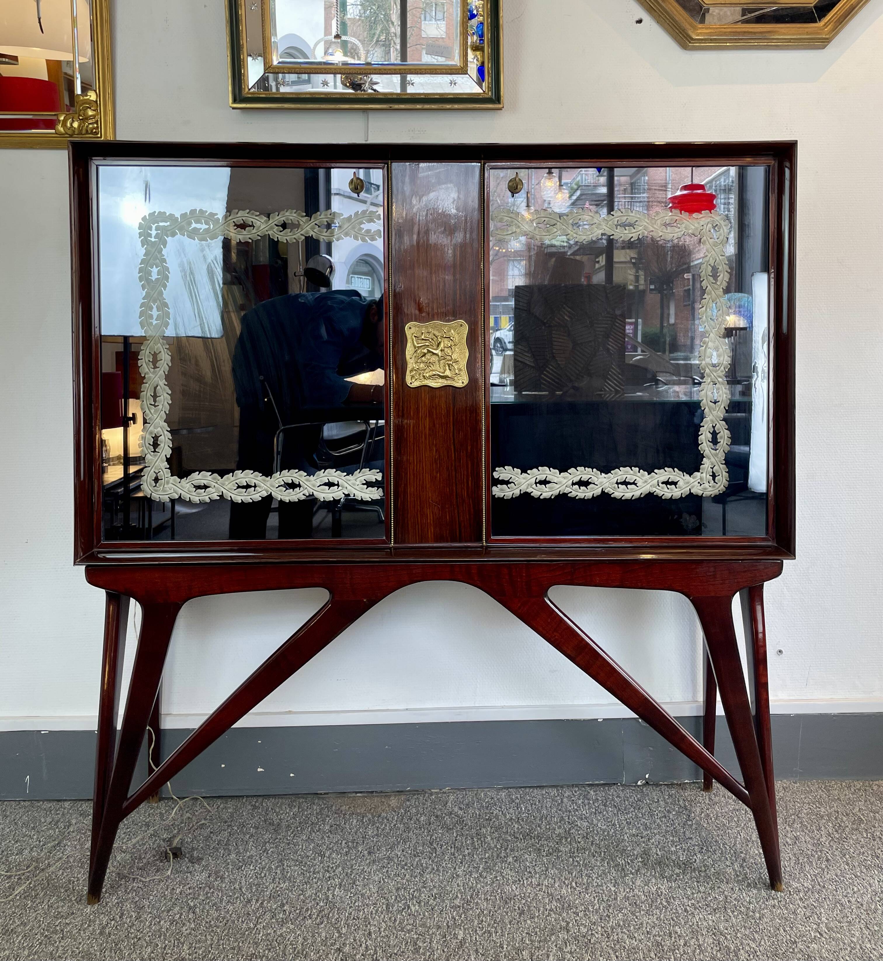 Mid-Century Bar Cabinet, 1940’s~50’s