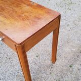 Walnut art deco writing table