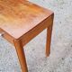Walnut art deco writing table
