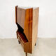 Midcentury design corner cabinet bar ‘rosewood delight’
