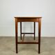 Minimalist Scandinavian teak desk from the 1960s, vintage.