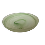 Baguier vide poche pâte de verre verte P