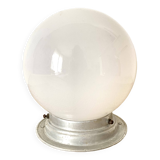 Art Deco opaline ball ceiling light 14 cm