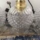 Lot de trois suspensions pointes de diamant vintage
