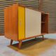 Buffet U 452 Yellow by Jiri Jiroutek for Interier Praha 1960
