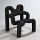 Armchair model 'Extreme', black Terje Ekstrom.