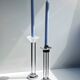 Pair of 2 candleholders - Art Deco Revival - 1980s