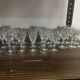 Service 24 old Baccarat glasses Deauville model