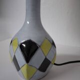 Lampe en céramique années 50