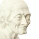 Large Classical Bust Bust Old Man Plaster 51cm