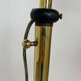 Large Art Deco floor lamp in brass