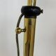 Large Art Deco floor lamp in brass
