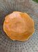 Enameled ceramic fruit bowl signed POET LAVAL, Drome France, with summer fruits