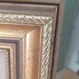 Pair of golden frames