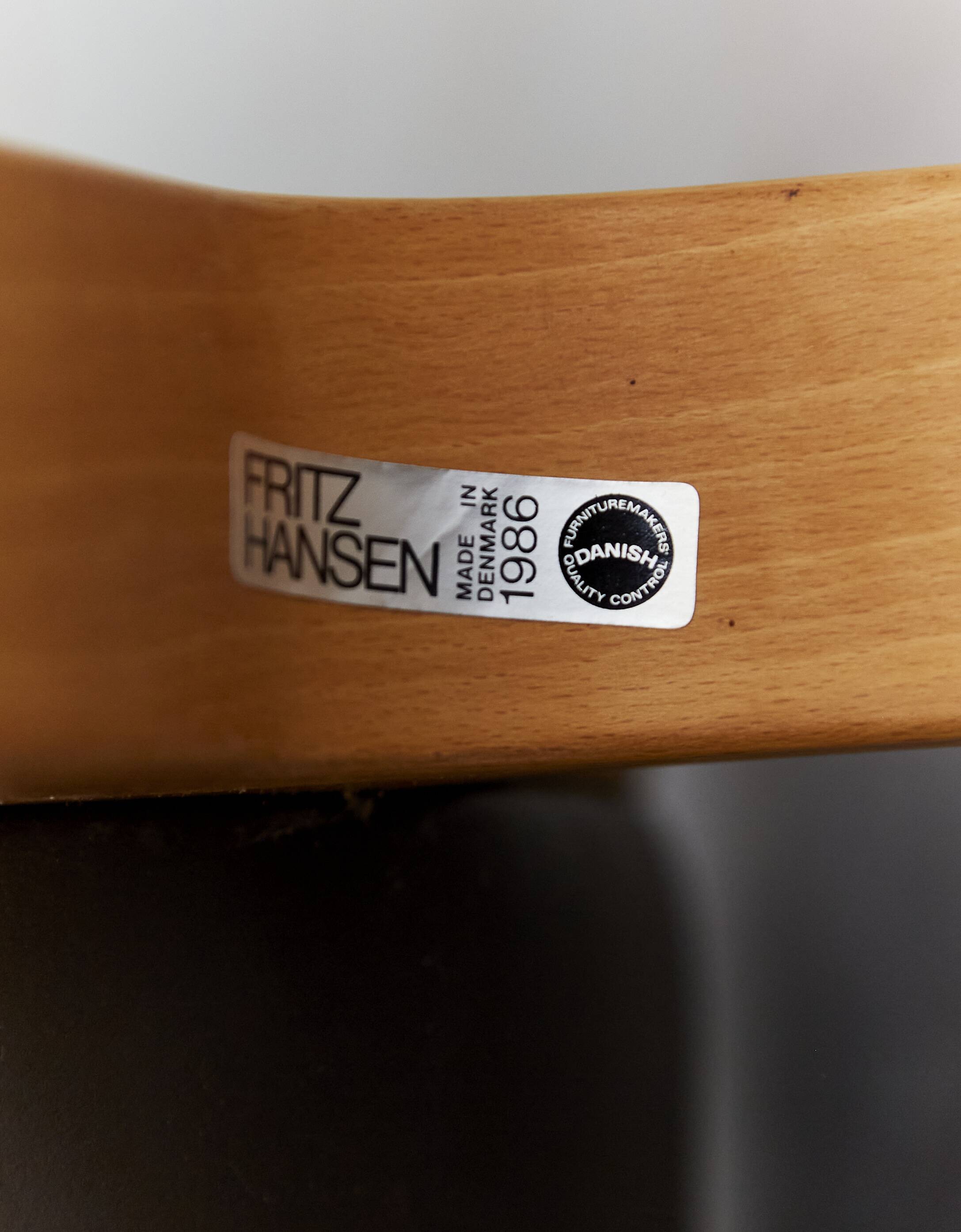 Pair Peter Hvidt & Orla Mølgaard-Nielsen AX Chairs for Fritz Hansen