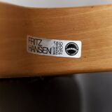 Pair Peter Hvidt & Orla Mølgaard-Nielsen AX Chairs for Fritz Hansen