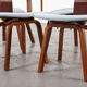 4 chairs SB37 by Cees Braakman by Pastoe 1950