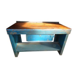 Workbench butcher block wooden tray