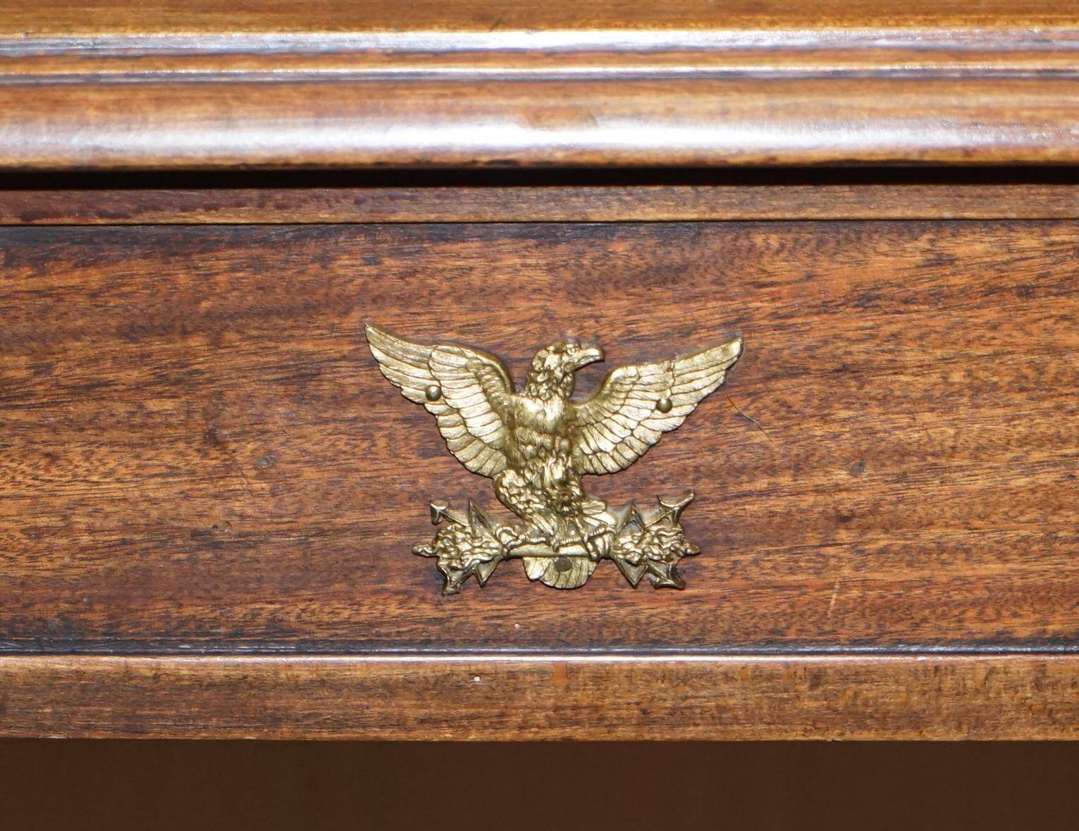 Rare Napoléon III French Empire Gilded Bronze Bureau