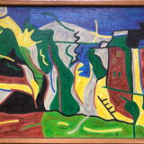 Claude roulaud (1945). oil on canvas.