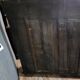 Italian Renaissance style caryatid bookcase in blackened wood