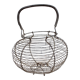 Antique wire egg basket