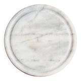 Dessous de plat marbre blanc