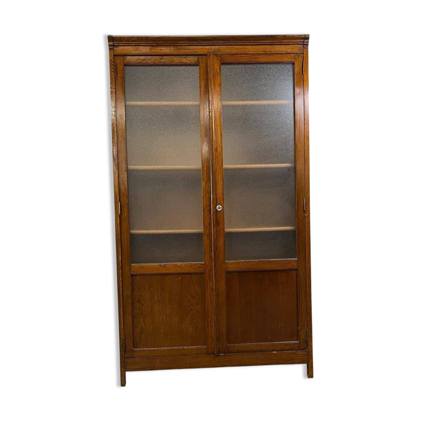 Vitrine vintage XL en bois