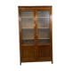 Vitrine vintage XL en bois