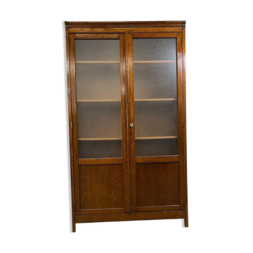 Vitrine vintage XL en bois