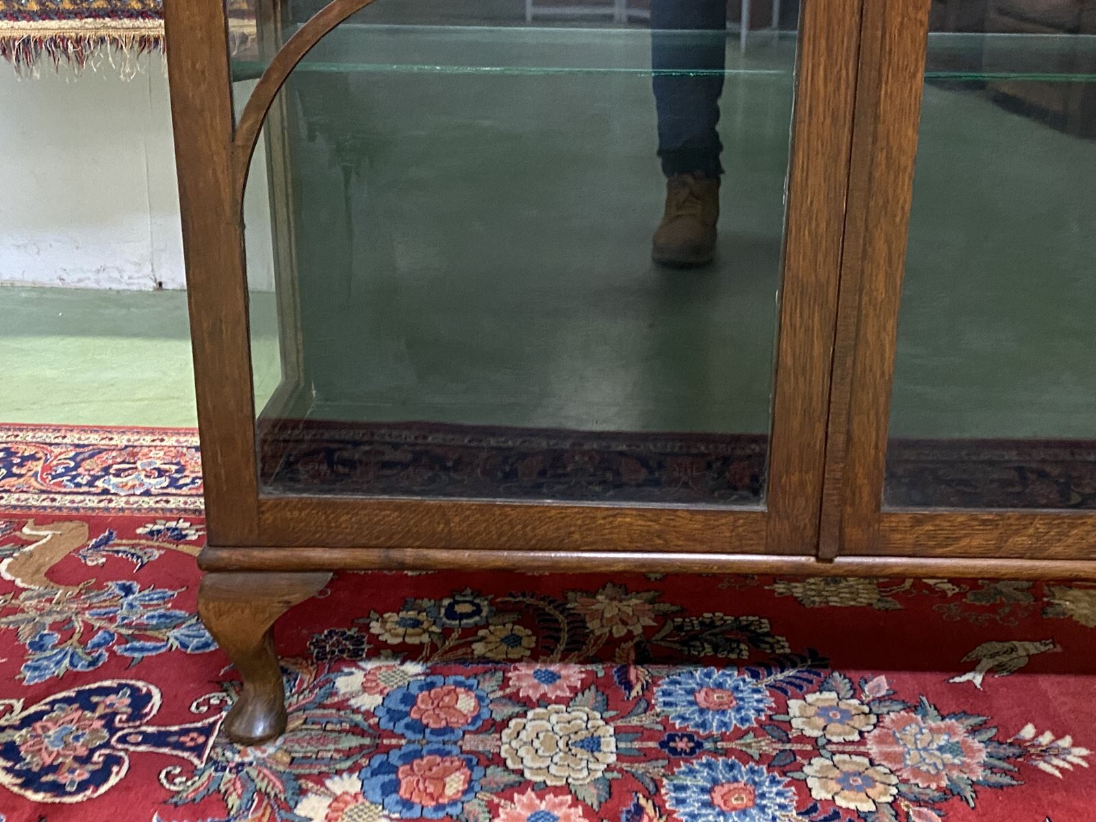 English Art Nouveau showcase, early 20th century