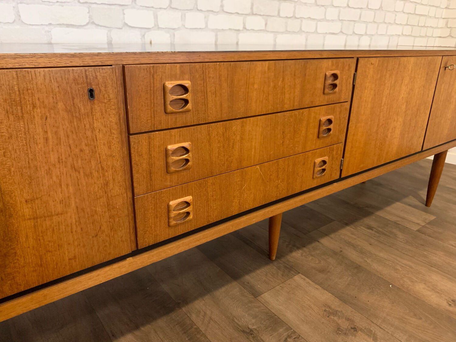 Vintage Scandinavian enfilade 1960